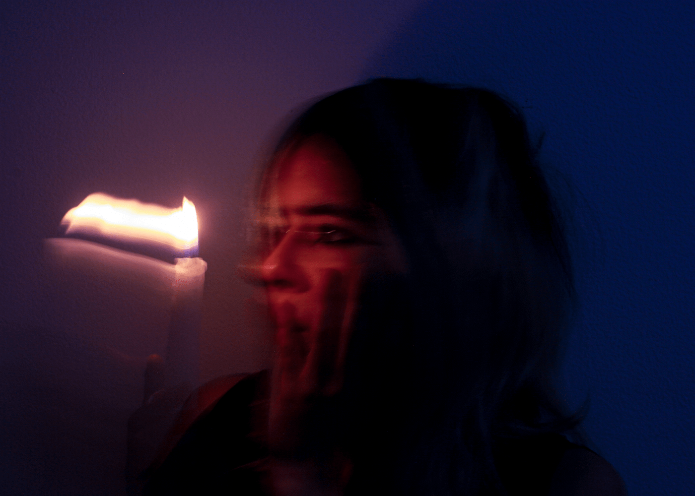 Candlelight candles conceptualphotography euphoriastyle fireportrait fotosconfuego fotosconvelas humanface photographyart selfportrait