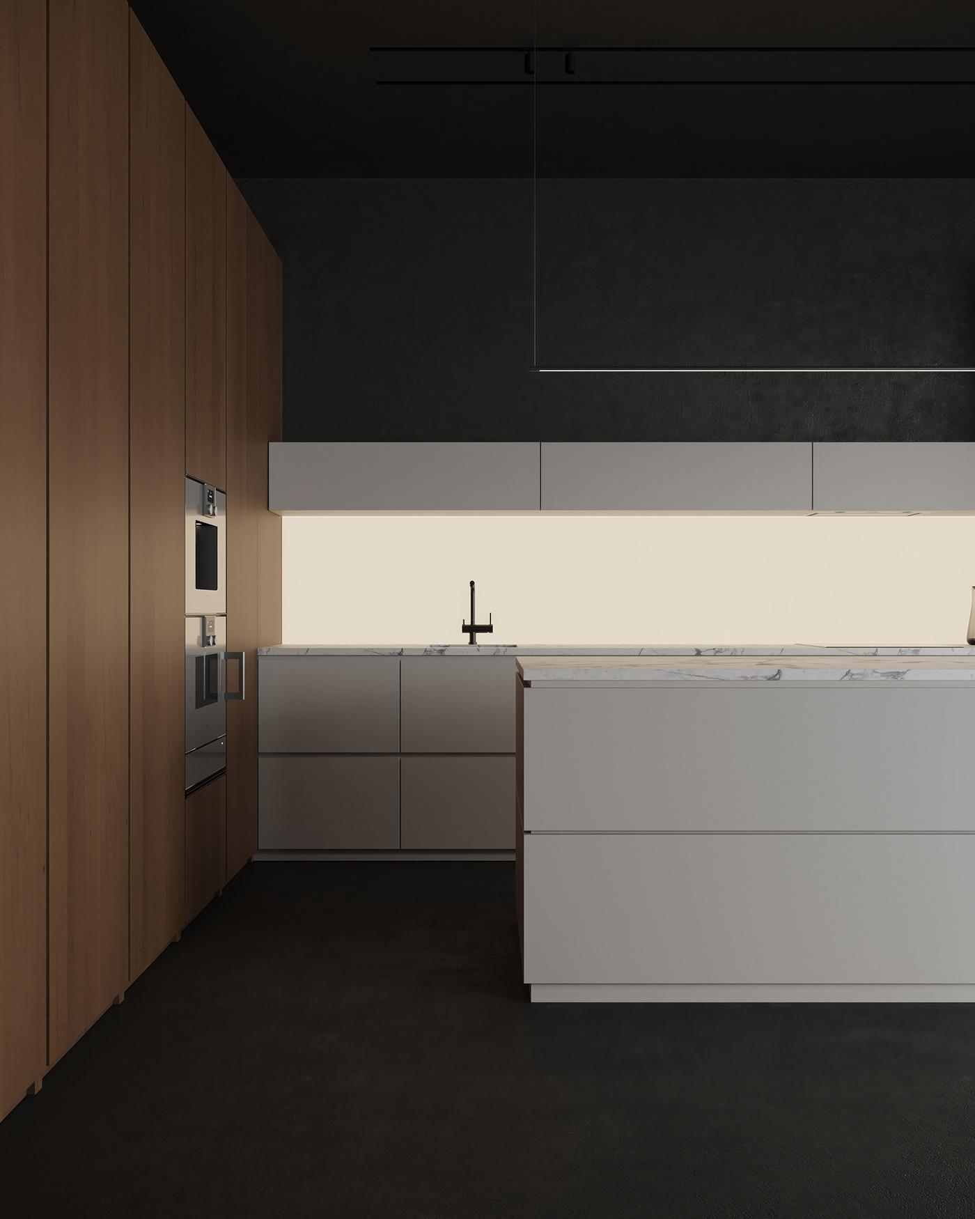 minimalist architecture visualization Render interior design  CGI archviz 3ds max corona design