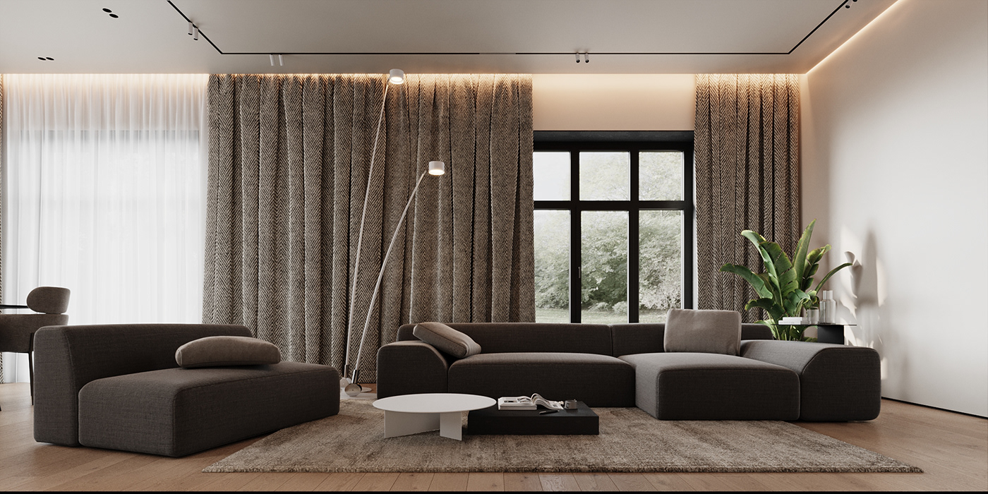 3ds max apartment architecture design exterior Interior interior design  Project visualization