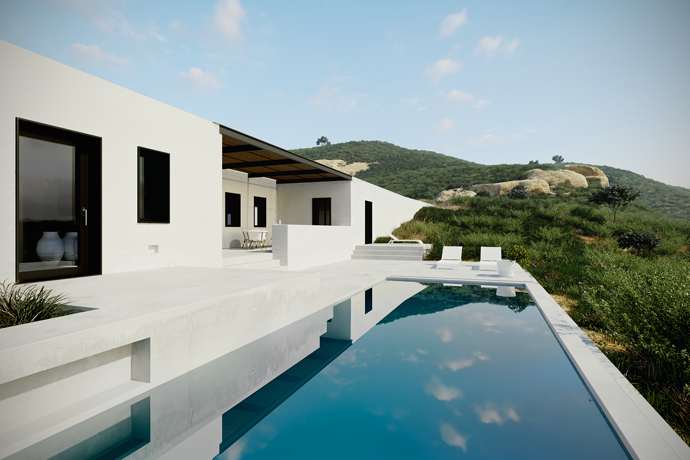 design architecture coronarenderer 3dmax Vizualization Greece