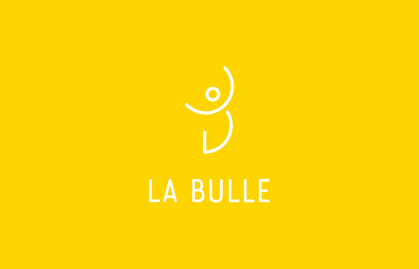 logo Logotype identité visuelle bulle Yoga graphisme Cocon graphic design 