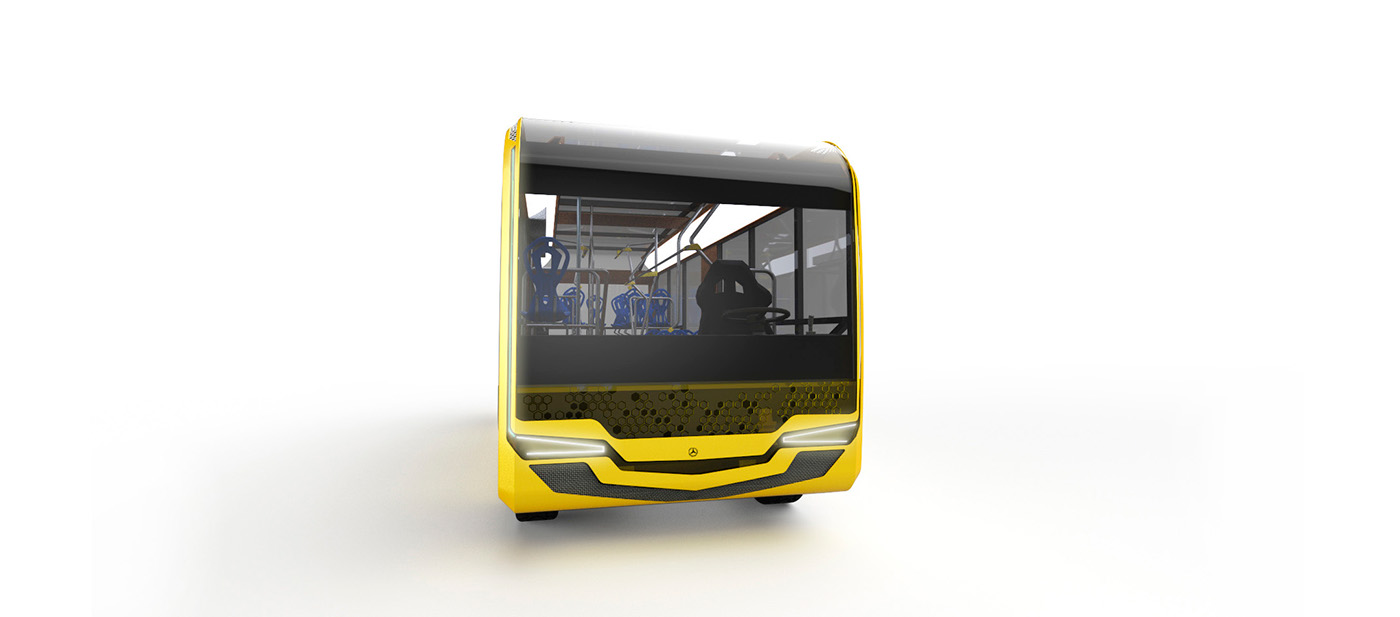 inti Suburban Transport bus concept design concept transportation electric solar