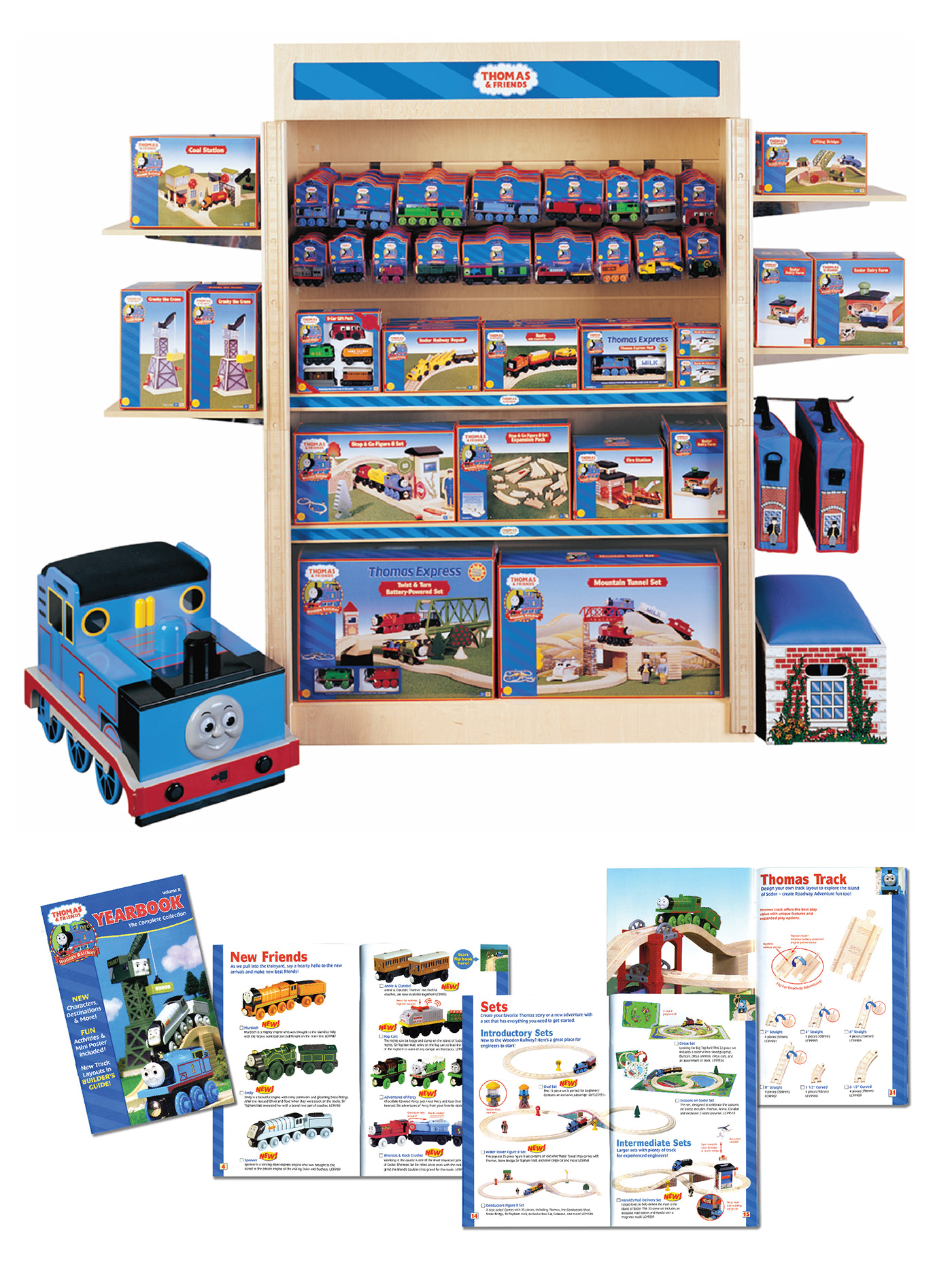 Thomas the Tank Engine & Friends Learning Curve Paste Design Stacy Peterson Packaging print Children's Toys trains
