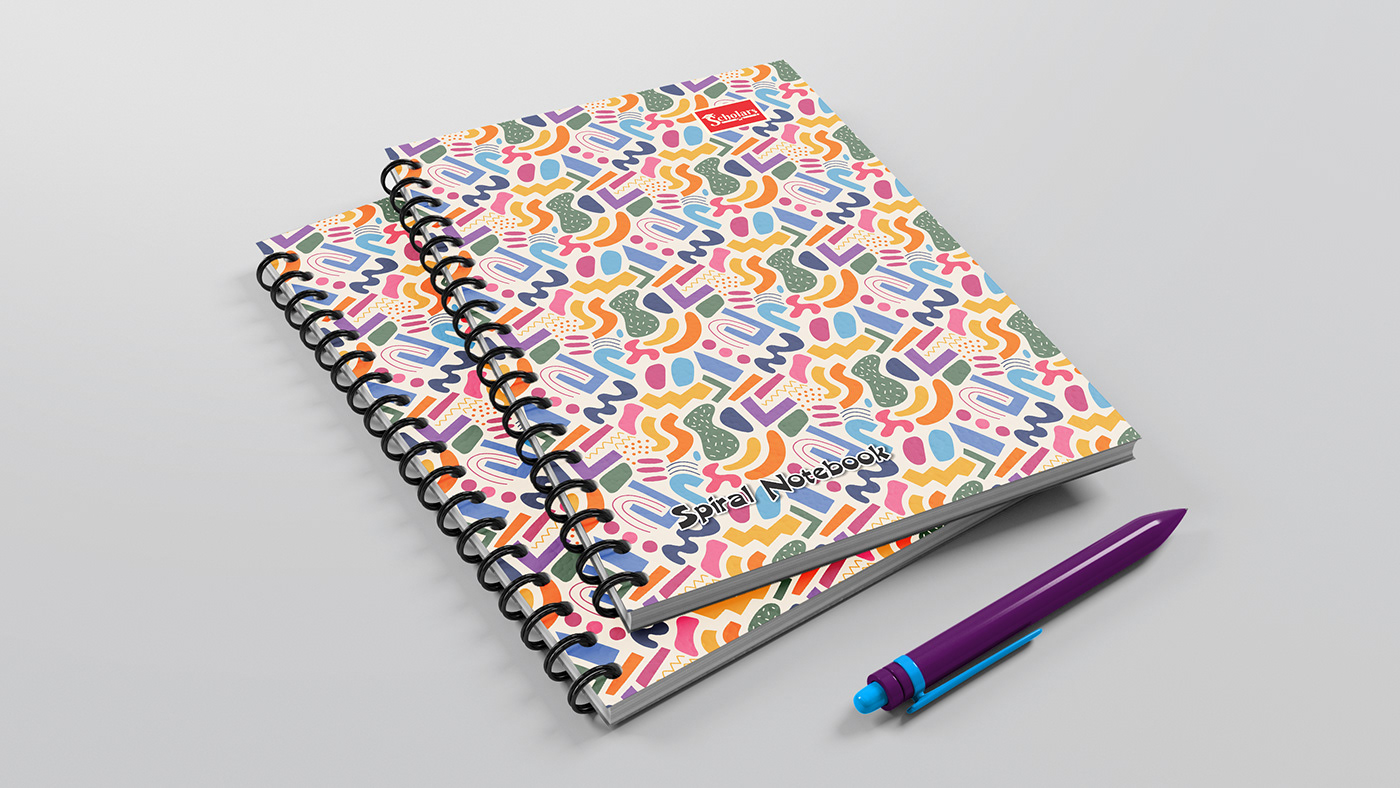 notebook Spiral Bound spiral notebook scholars notebook cover design student notebook