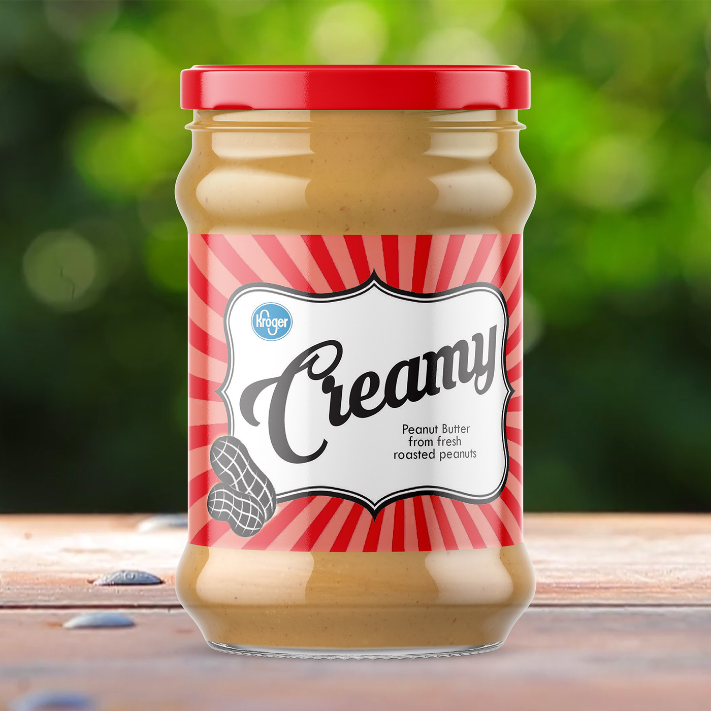 Peanut Butter Label Redesign. 