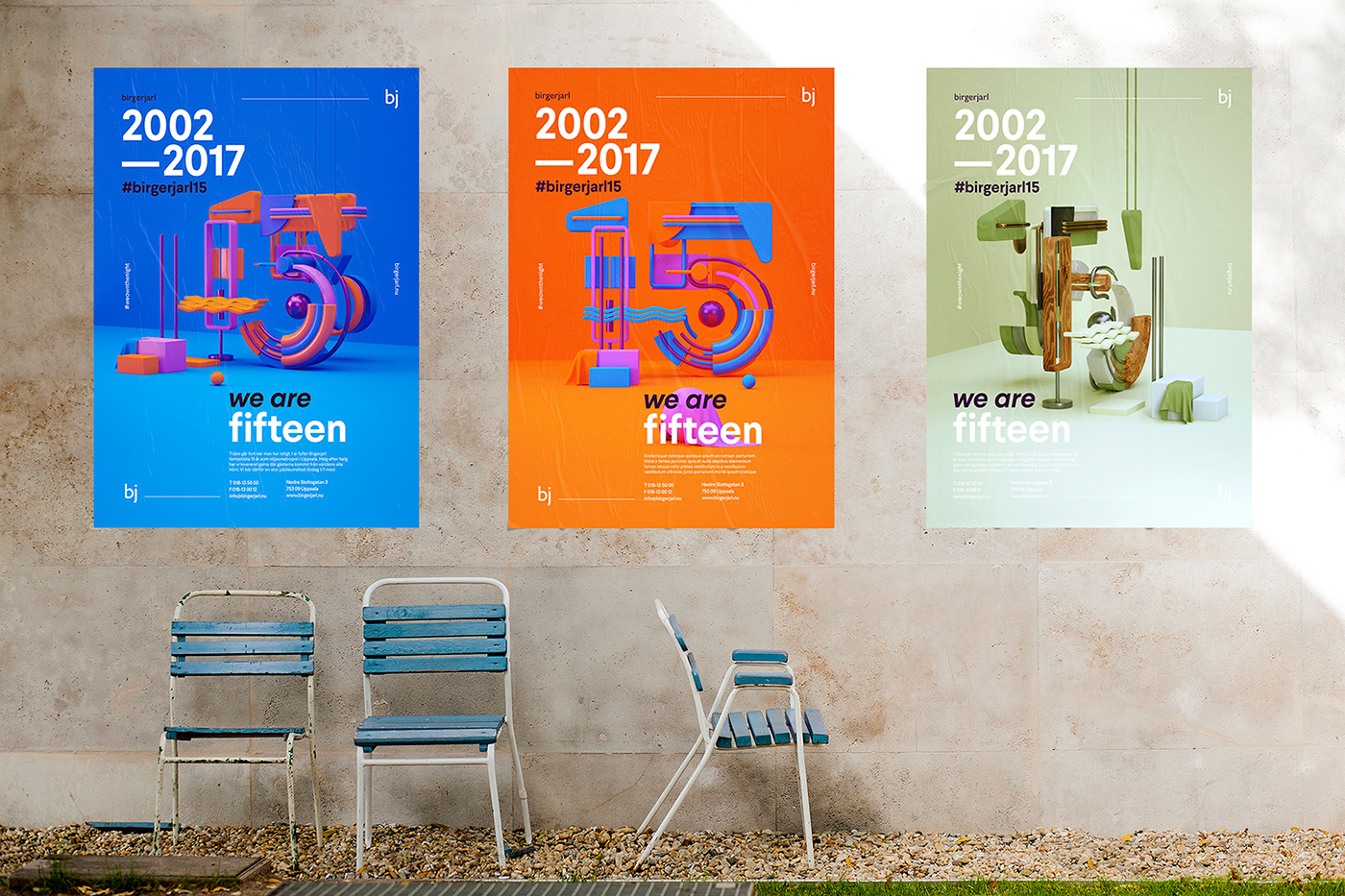 posters branding  Events colours Sweden brandnu