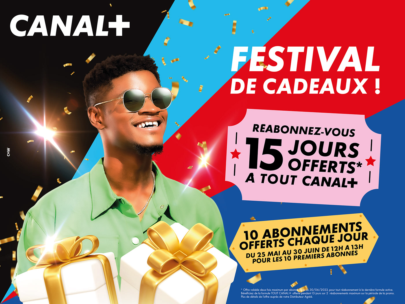 festival Burkina Faso Spot campaign Canal+ FESTIVAL DE CADEAUX ouagadougou