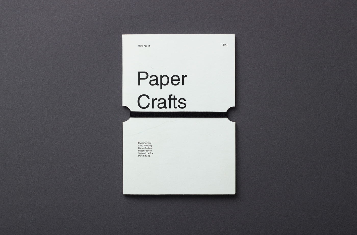 Fashion  papercraft paper editorial design 
