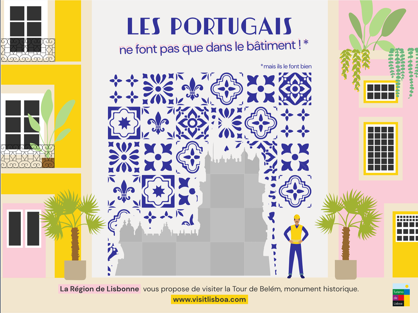 azulejos design ILLUSTRATION  lisboa Lisbonne metro Portugal tramway underground yellow