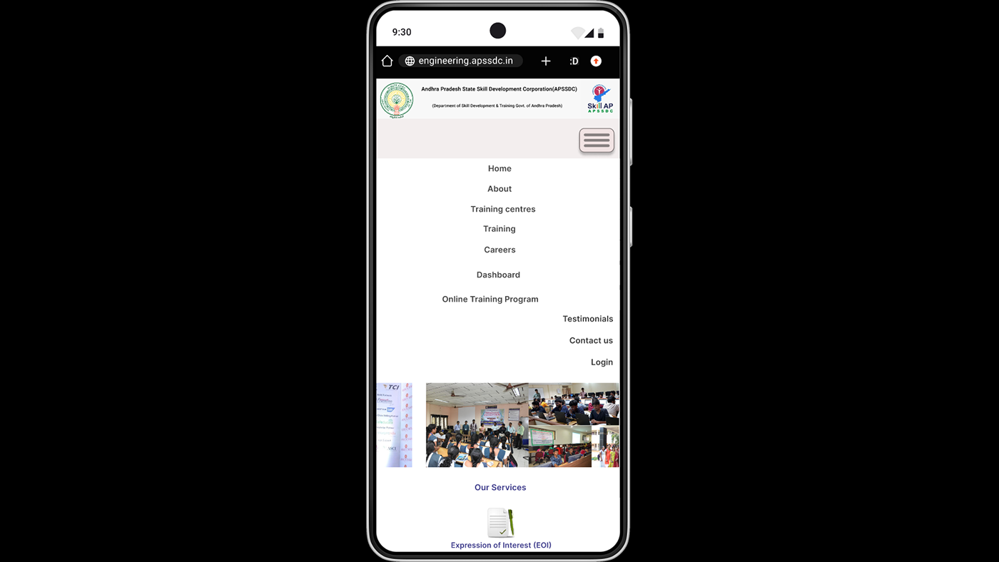 Andhra Pradesh Web Design  UI/UX Figma ui design user interface Mobile app