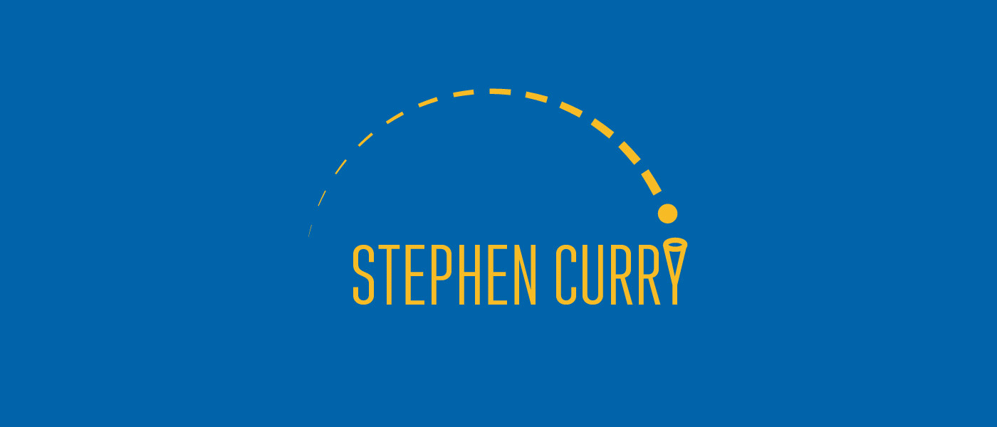 stephen curry Golden State Warriors logo brand marca logo concept concept from way downtown 3-point Shooter