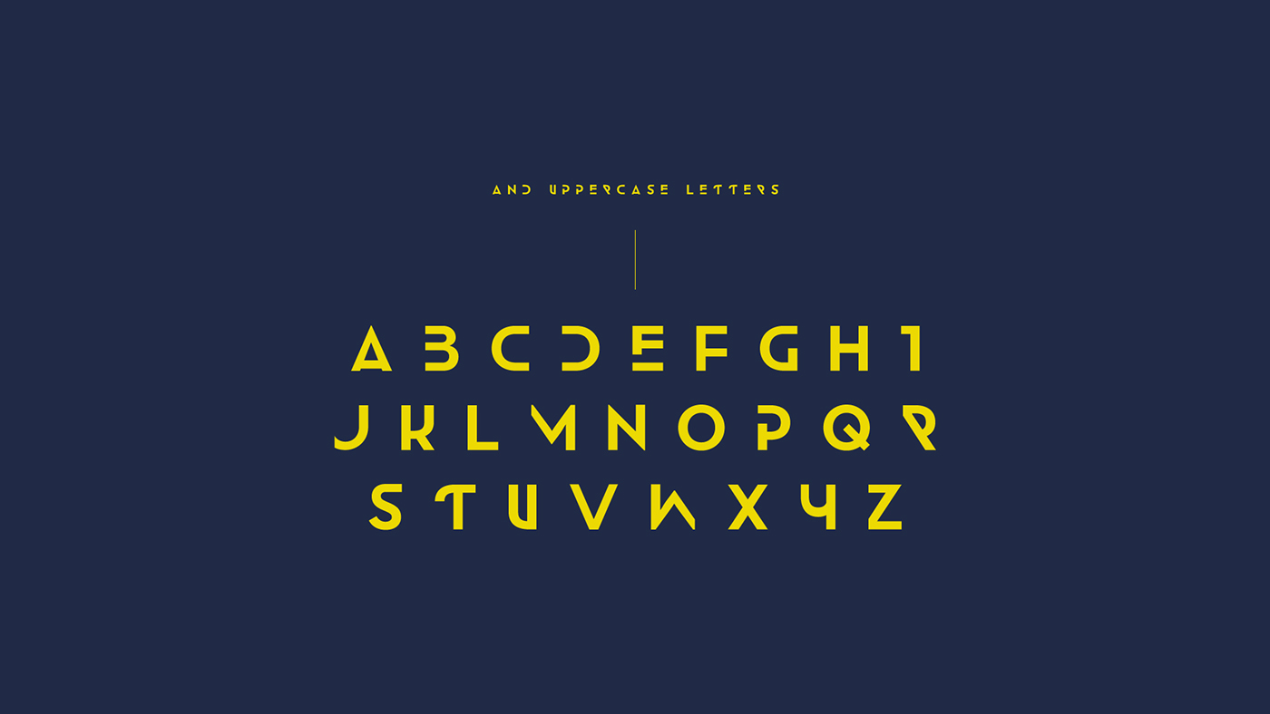 new font emmeran design futuristic modern sans serif Fontself type download