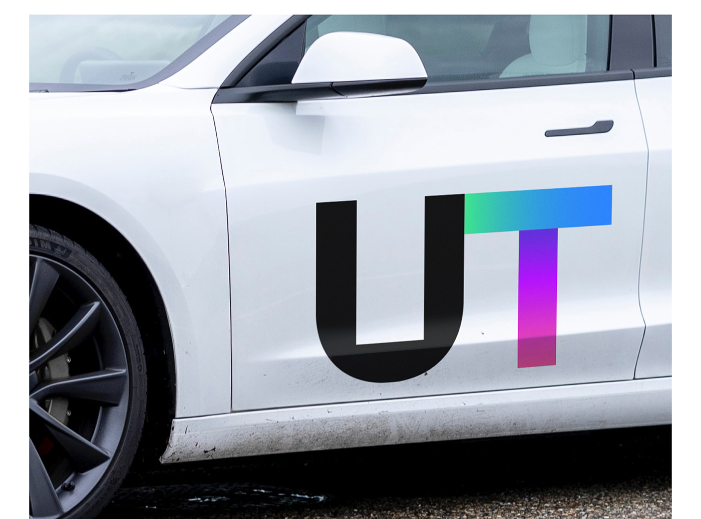 brand identity branding  e-hailing Platform PlusX taxi UT