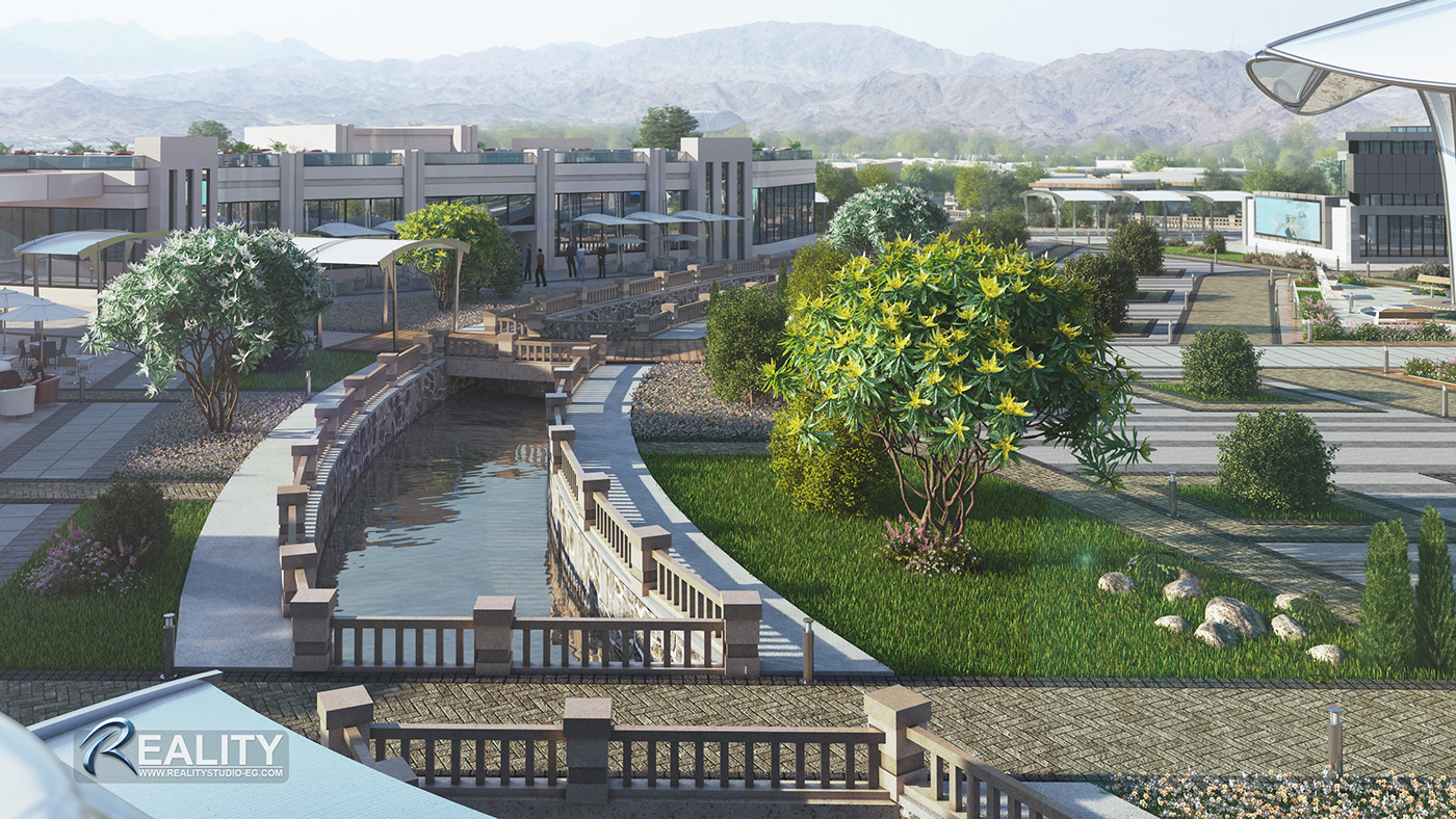 Masterplan Urban Design healing resort KSA Mekkah Recreational architecture urbanplaning