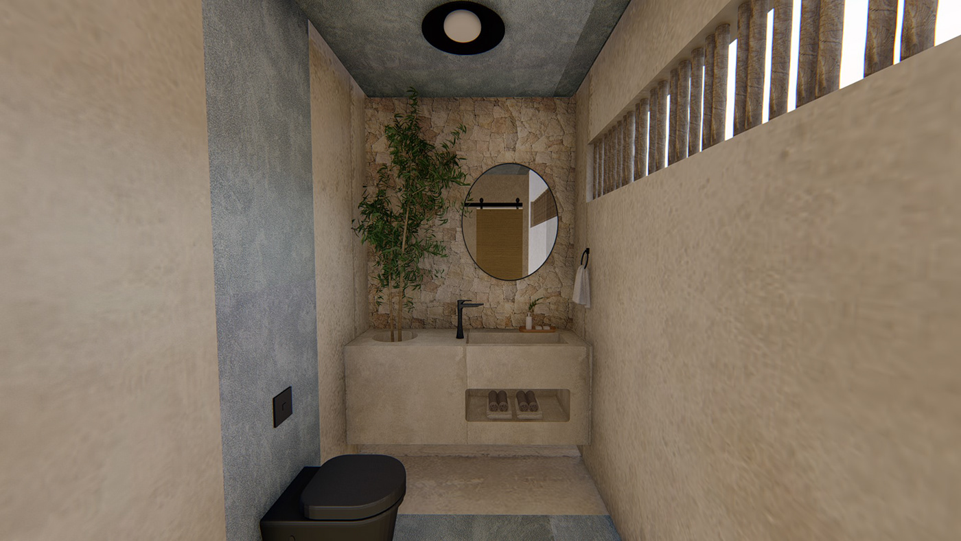arquitectura architecture interior design  exterior Tropical Design Tropical bathroom