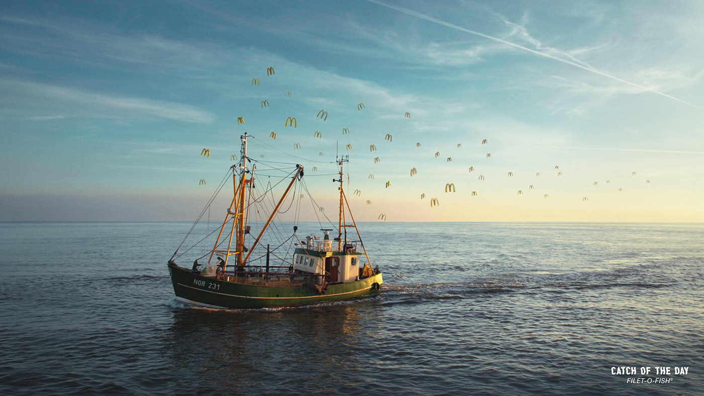 Outdoor Photography  mcdonald's Food  Advertising  design Nature Landscape fish Ocean