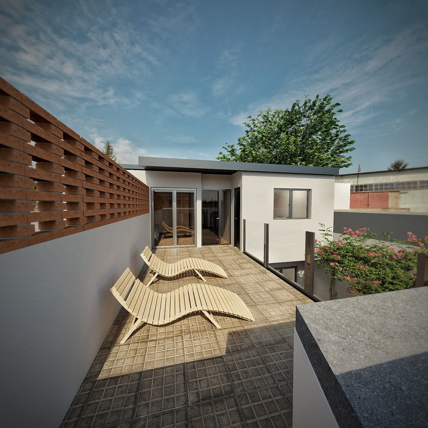 reforma architecture Render visualization interior design  vray SketchUP 3D modern archviz