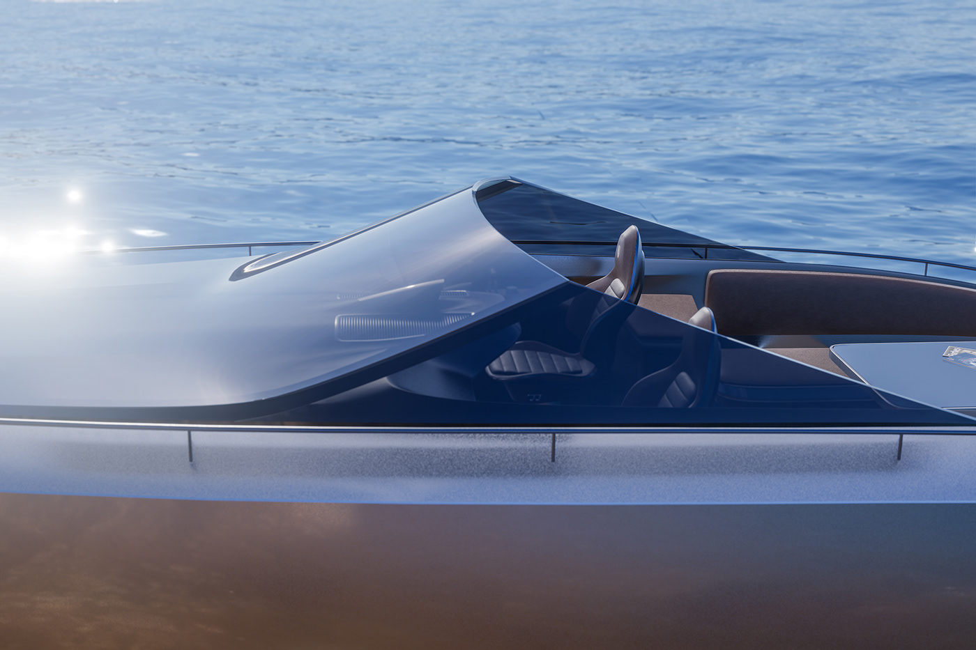 blender boat industrial design  Porsche porsche design speed boat Unreal Vehicle Vehicle Design yacht