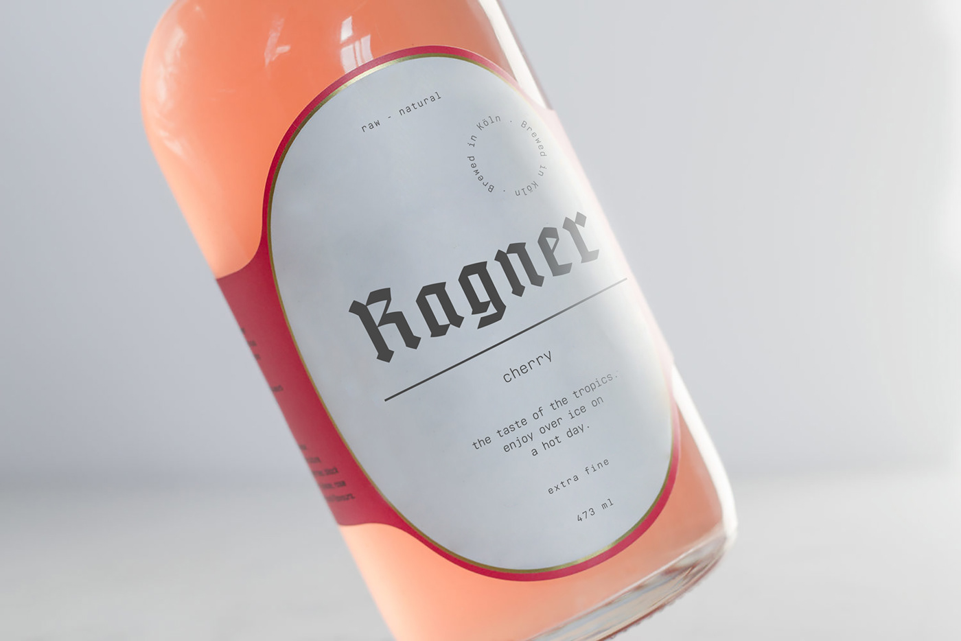 typography   drınk Label brand lıqueur germany alcohol labeldesıgn packagıng