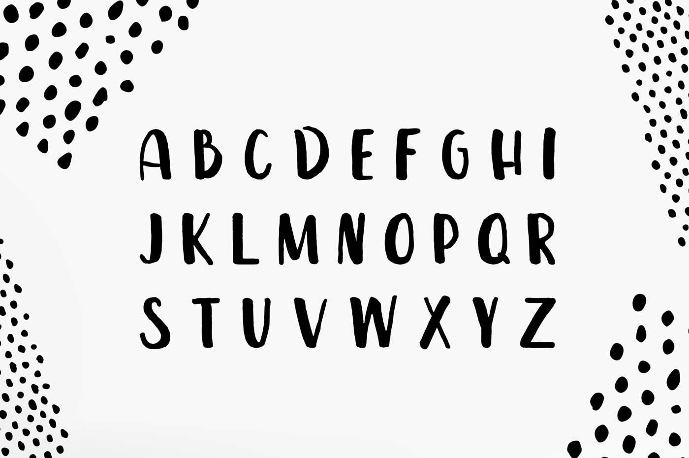 free freebie font Typeface brush bold handdrawn