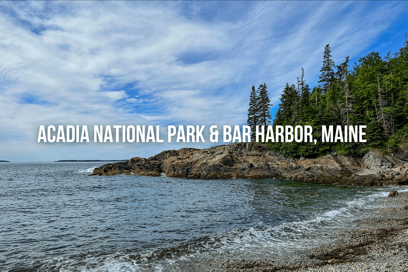 Adobe Portfolio acadia national park bar harbor Canon Landscape lightroom National Park Nature photographer Photography 