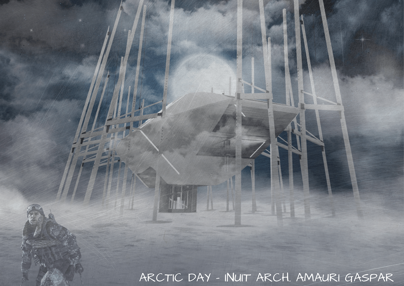 Arctic Inuit architecture North Pole architectural design snow Canada pavilion design ice ice pavilion