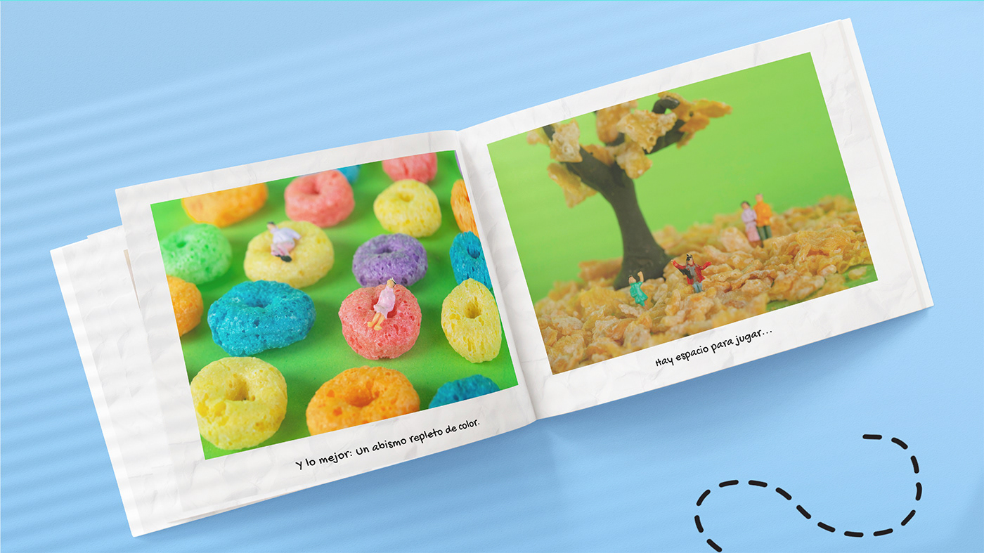 cuento niños publicidad Advertising  Cereal Kellogg's creative imaginación Fotografia fotografía miniaturas