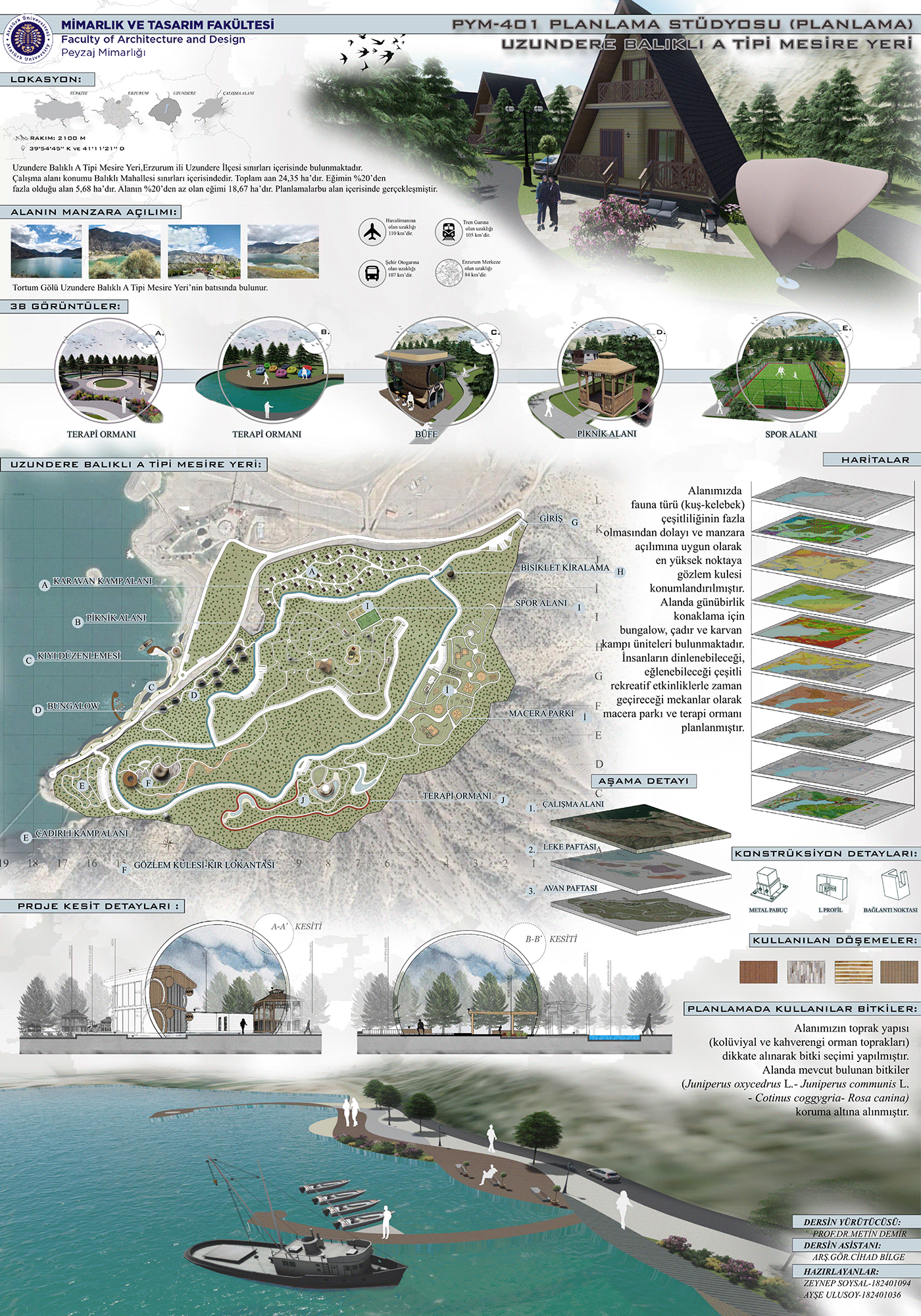 3D architecture Landscape