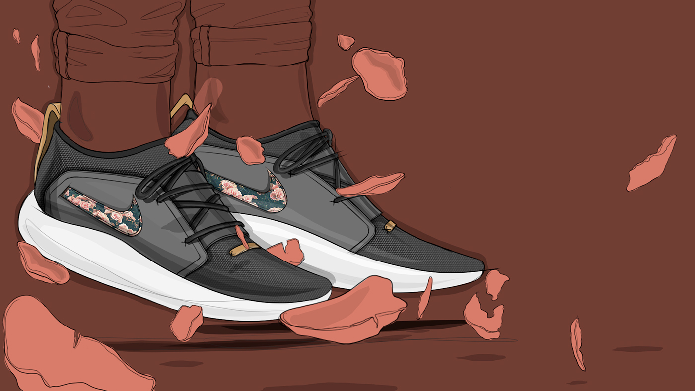 footwear sketches product design  shoes design Nike adidas NMD puma