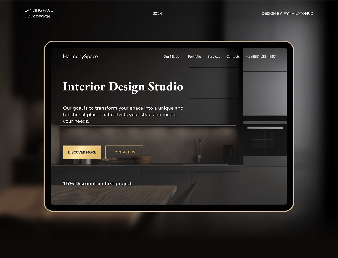 design landing page Website UI/UX Web Design  Figma ui design UX design interior design  design studio