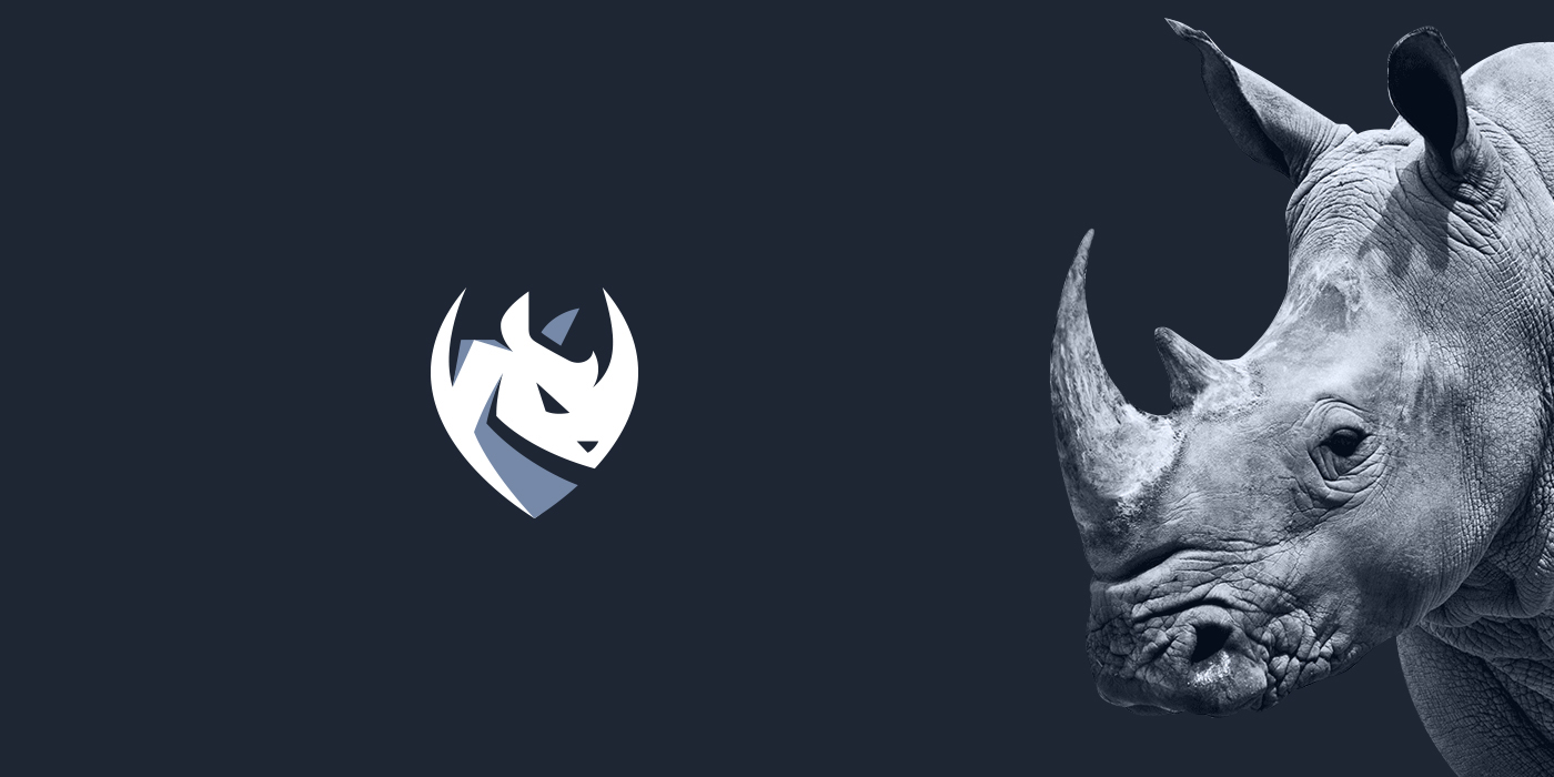 logo logos creative Kreatank brand identity wolf Rhino animation  octopus hippo