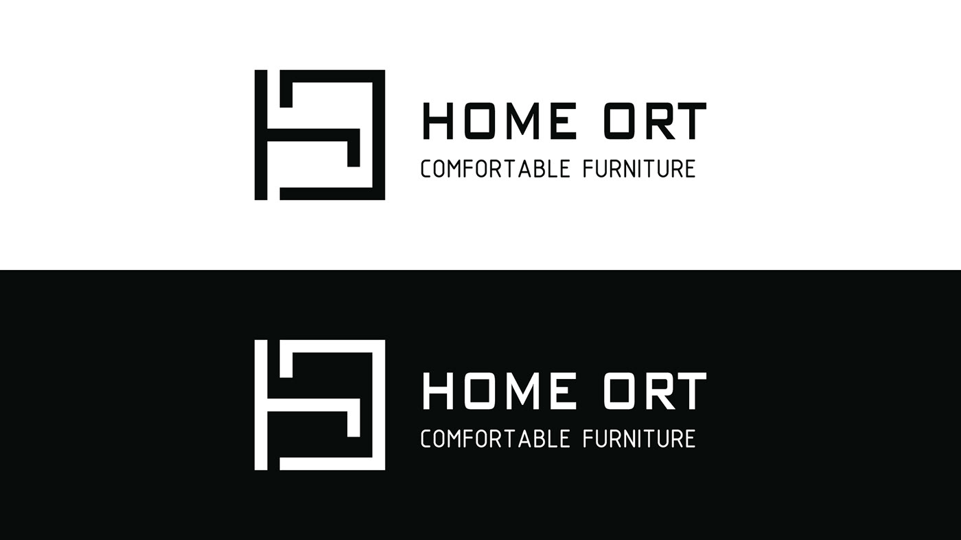 brand identity logo design furniture visual identity art Logo Design graphic design  branding  identity