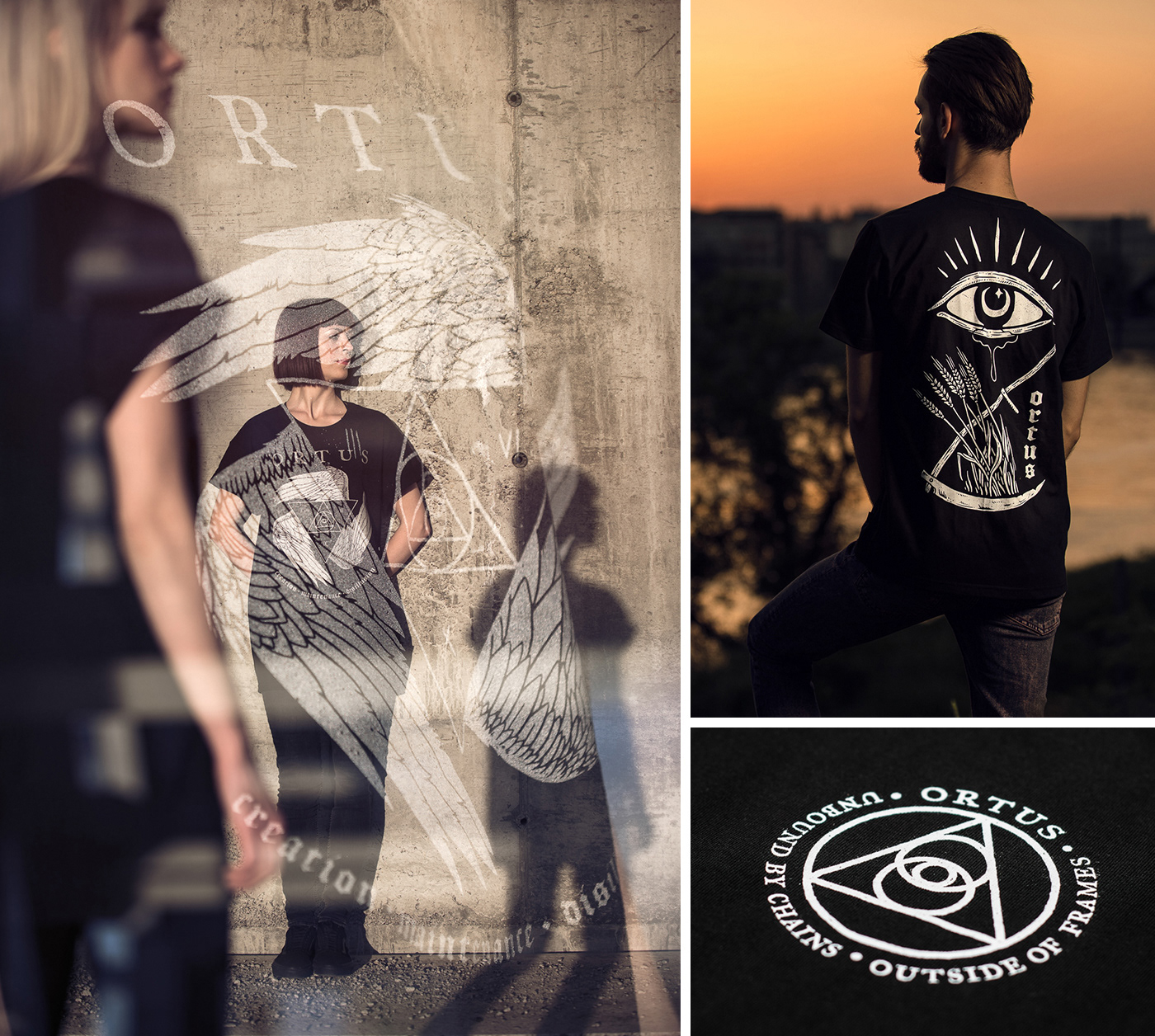 ortus apparel TS Clothing streetwear esotheric occult punk Independent freedom