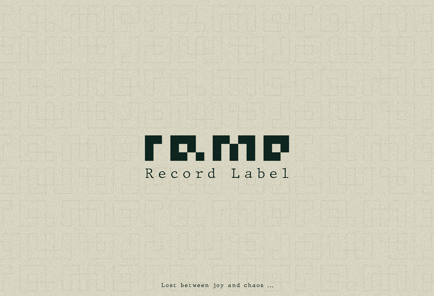 record label music label minimal electronic music dj techno rave flyer ROMINIMAL