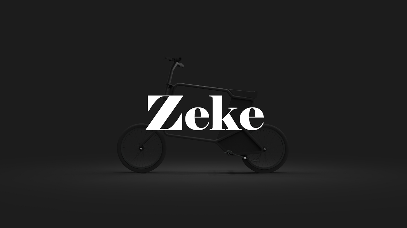 delivery Bike E-Bike chassis ergonomic delivery bike prototype