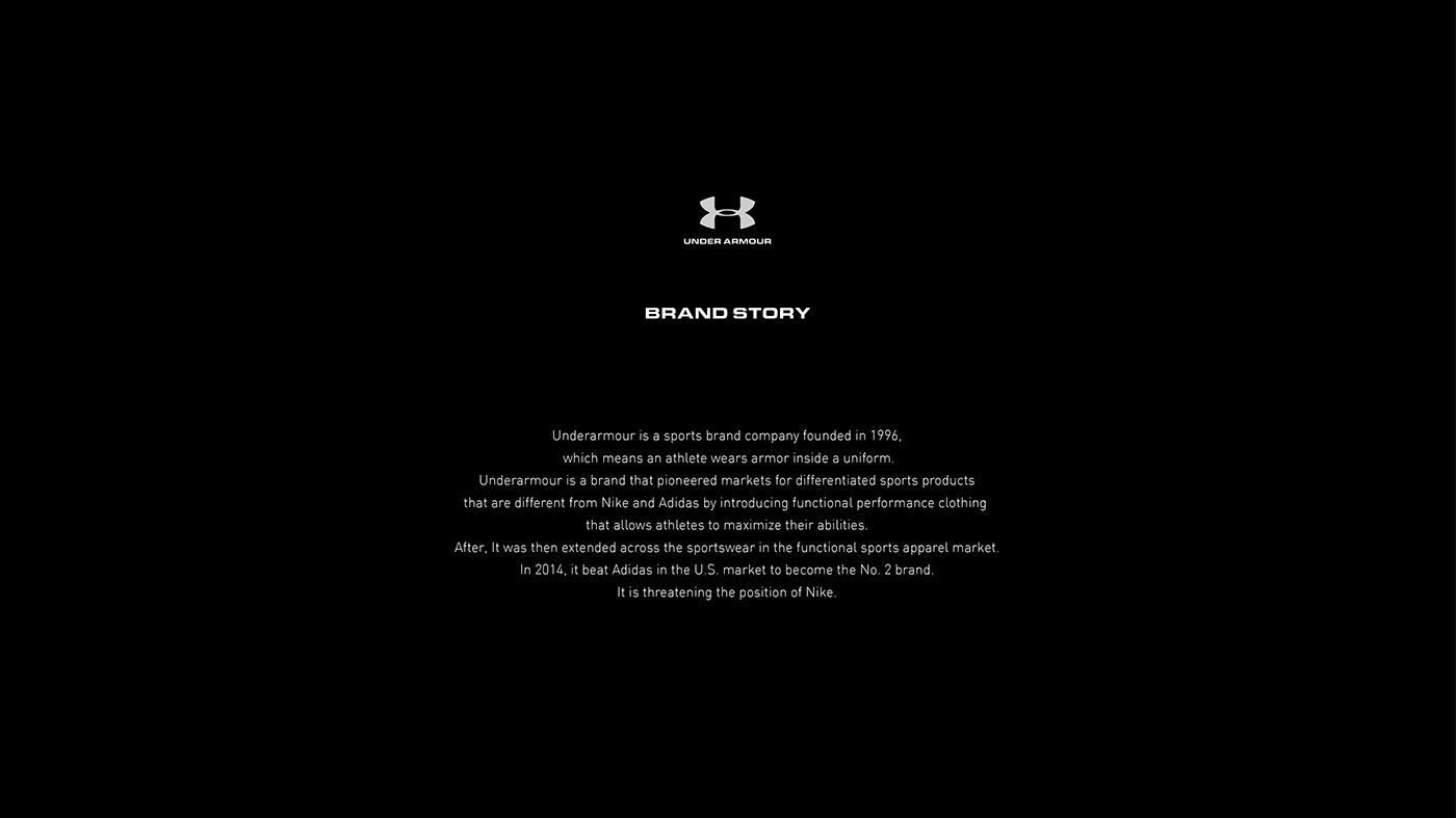 UnderArmour perfume concept product branding  brand sports package black industrial design 