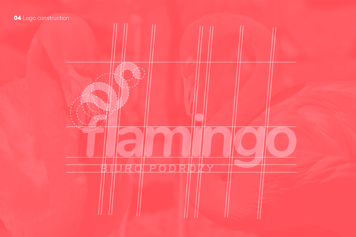 brand identity Brand Design brand brand identity design design Logo Design logo flamingo travel agency Travel