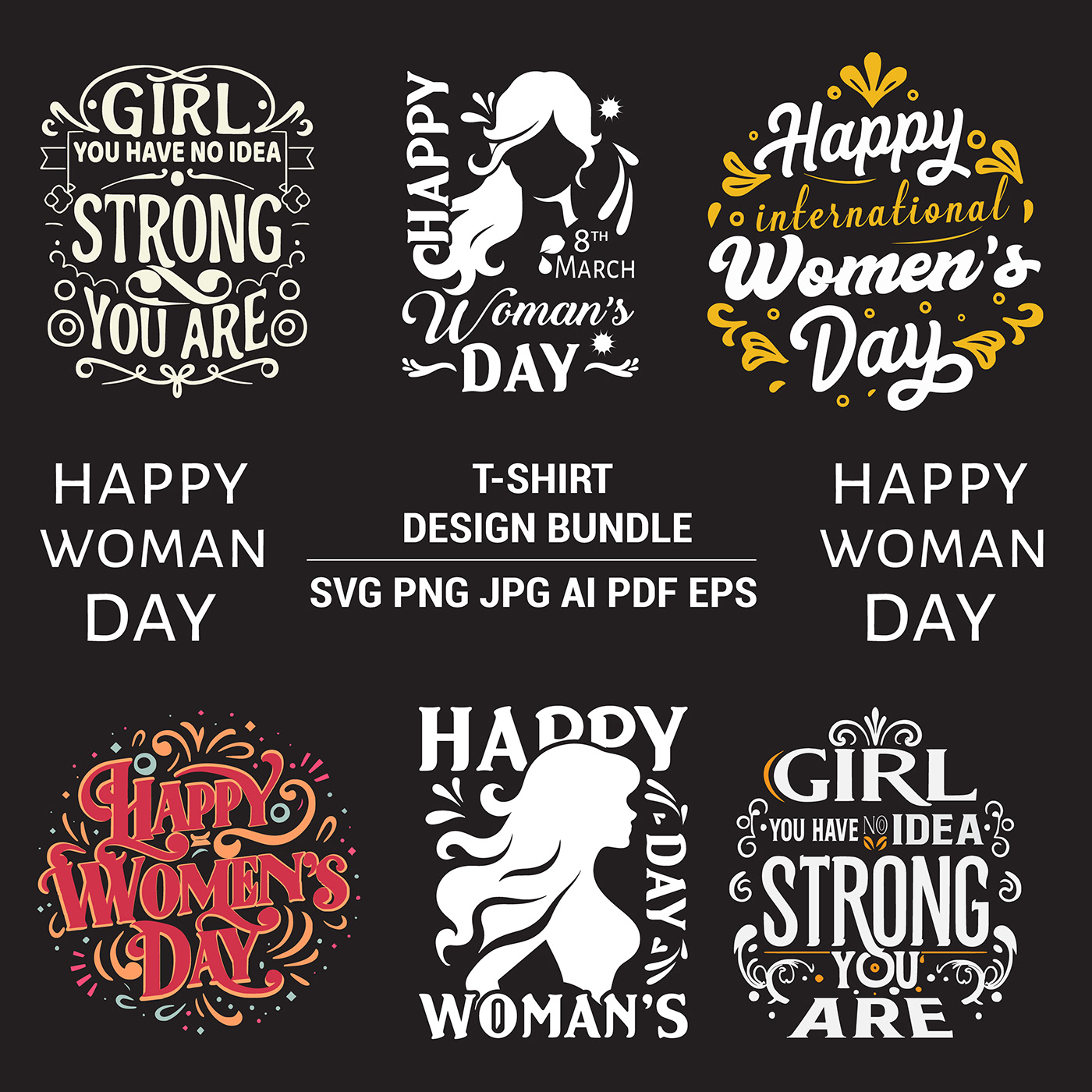 Women's Day Concept T Shirt