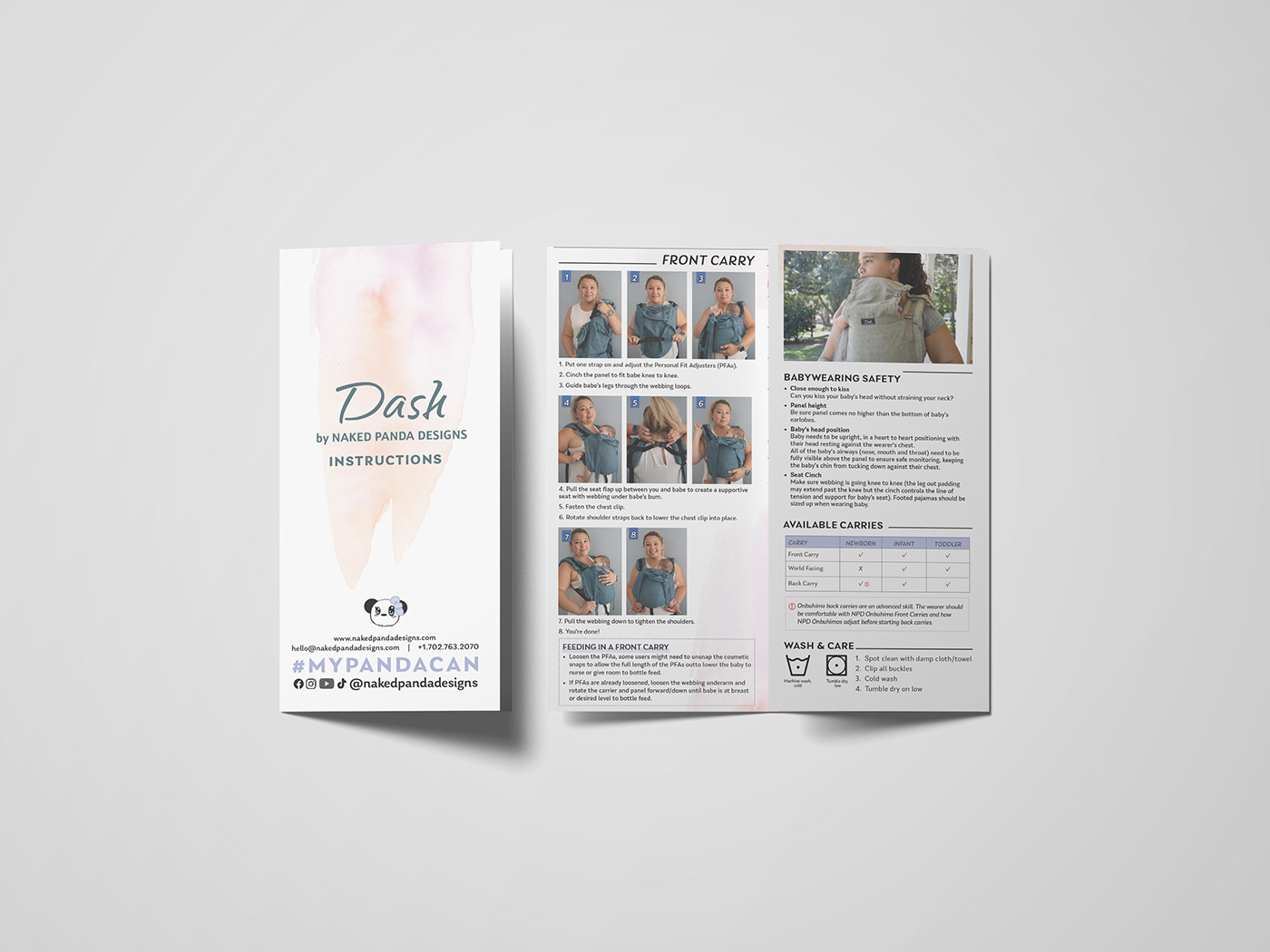 booklet design instruction manual Brand Design Layout Design typography  