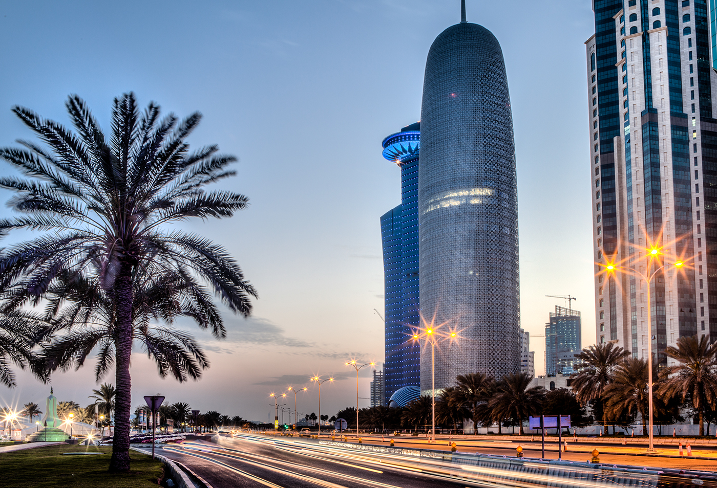 doha Qatar Arab skyscraper middle-east Qatari