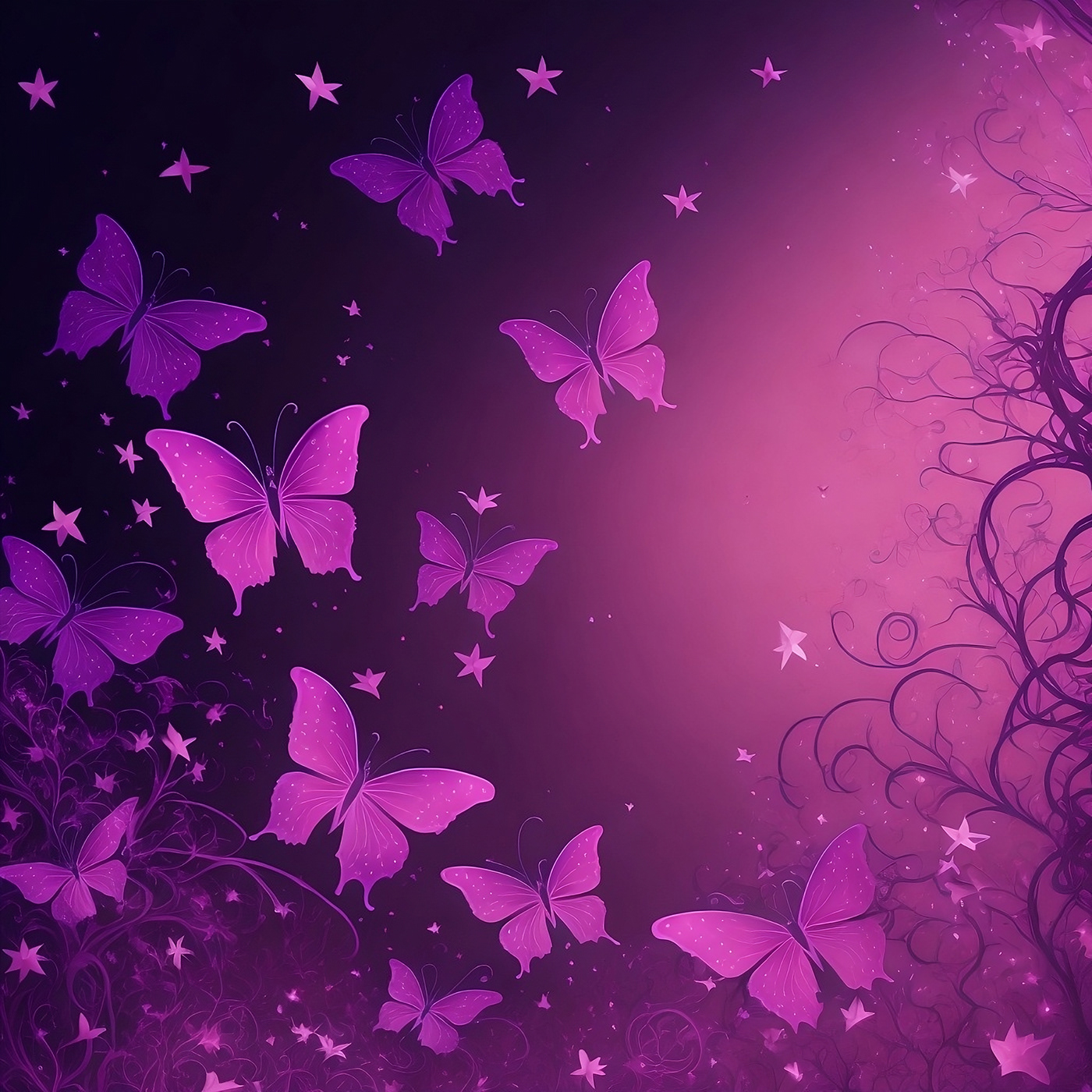 butterfly purple pattern design  Patterns illustrations adobe illustrator Graphic Designer marketing   visual identity giftwrapping