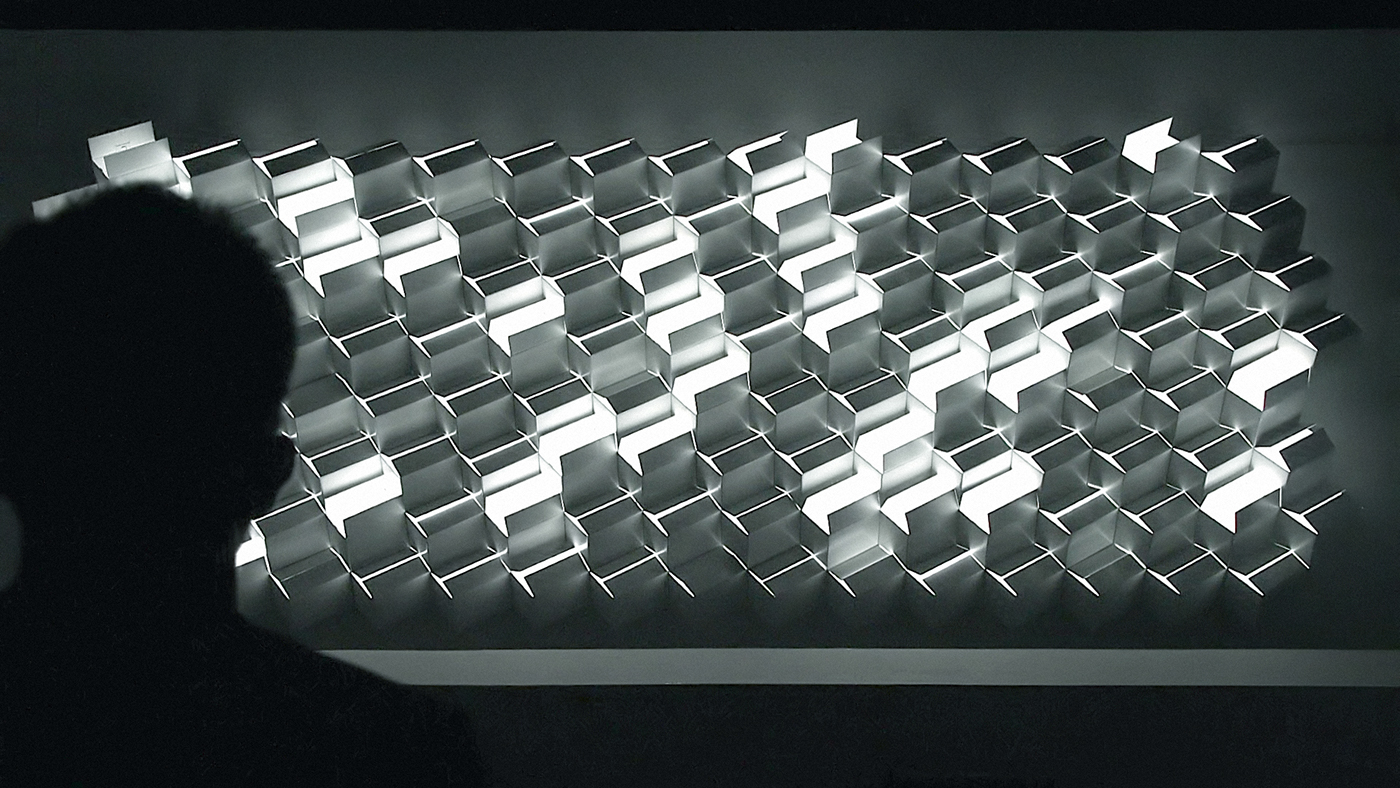 Fashion  projection box White device Performance installation cube illusion лед