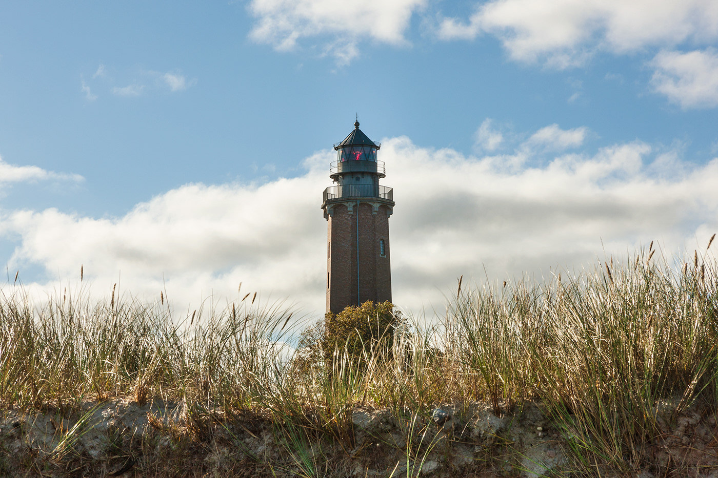 Deutschland herbst Hohwachter Bucht Leuchtturm Neuland Ostsee