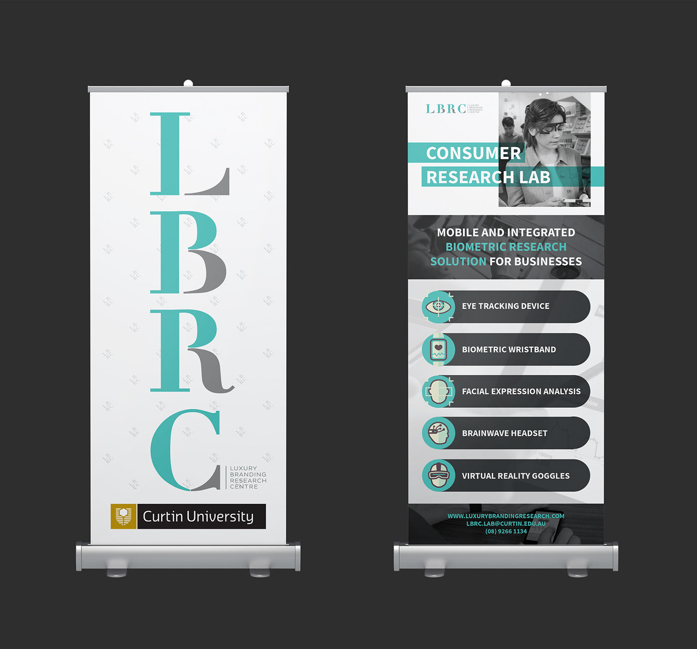 banner flyer icons LBRC custom icons graphic design 