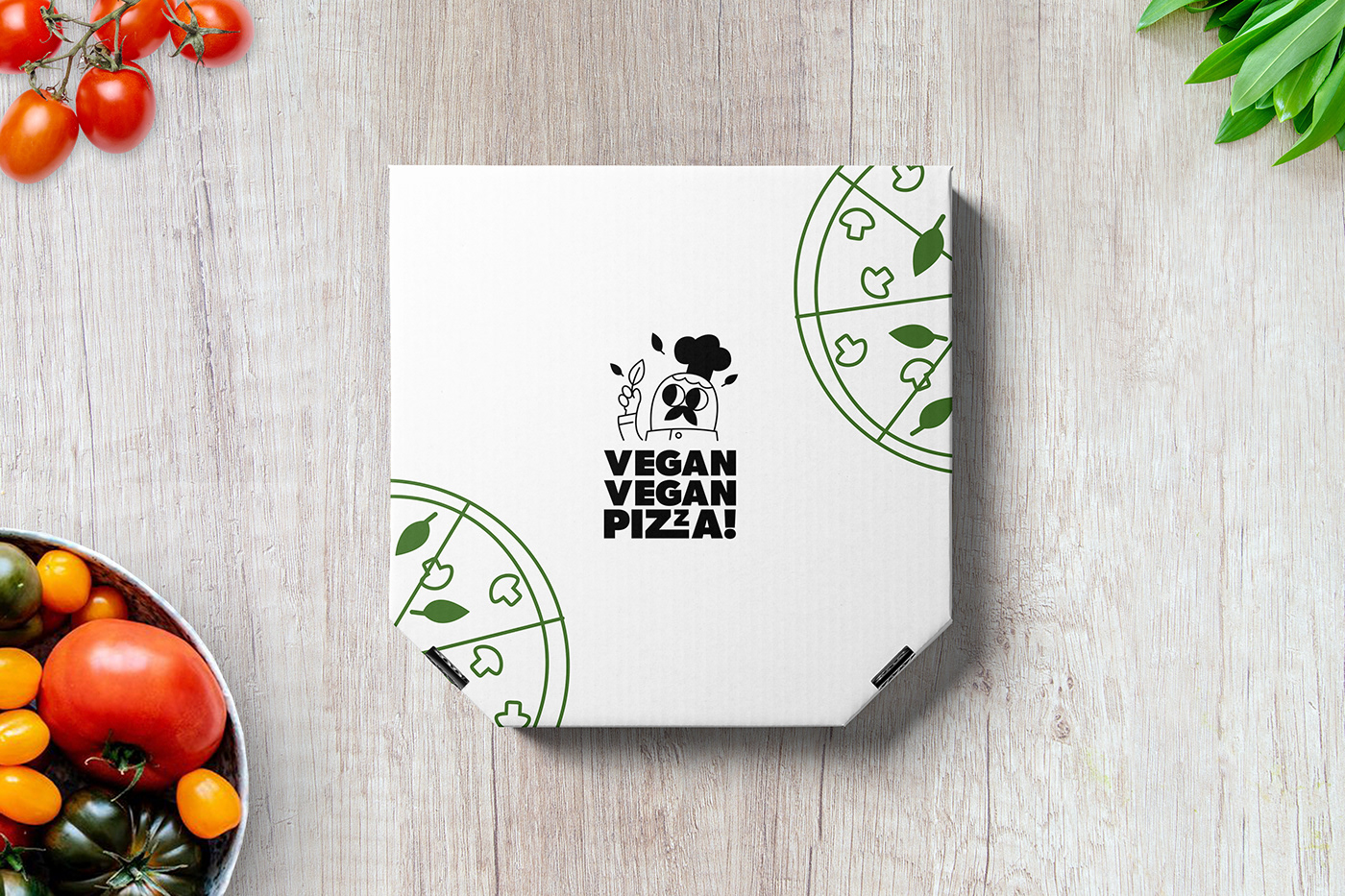 branding  johannesburg Pizza pizza box pizza brand pizza menu UI vegan Vegan Pizza