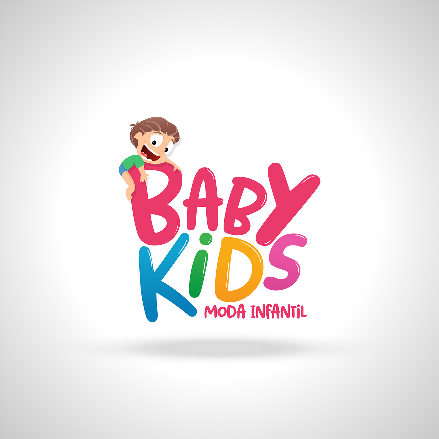 children criança design de logotipo kid kids logo Logo Design