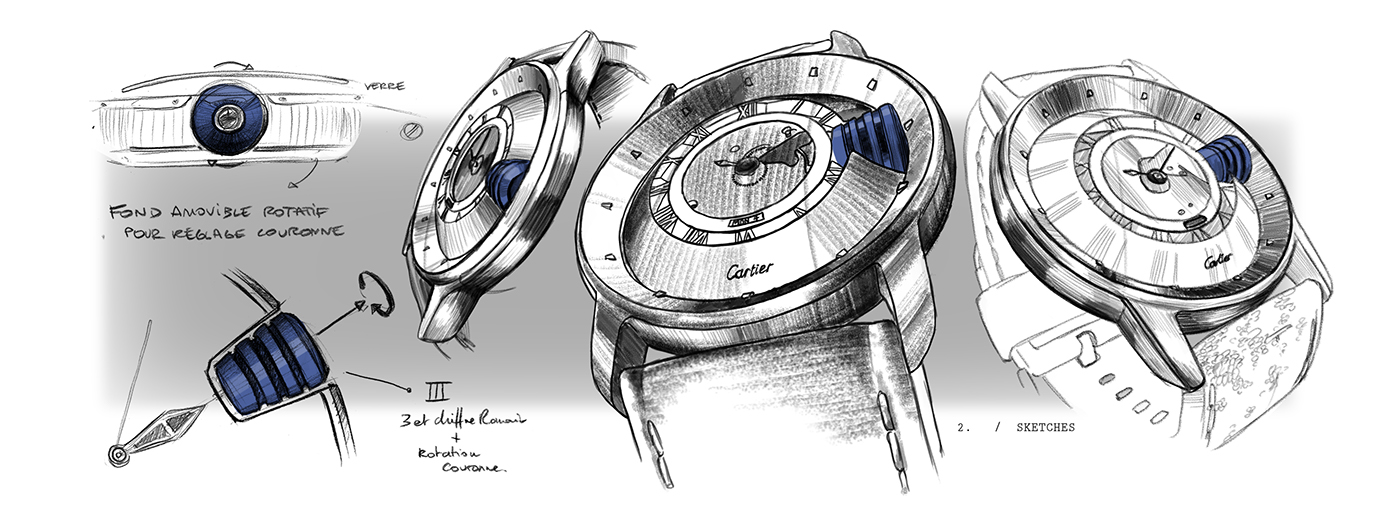 watch Watches montres horlogerie horology Cartier luxe mechanism timepiece design