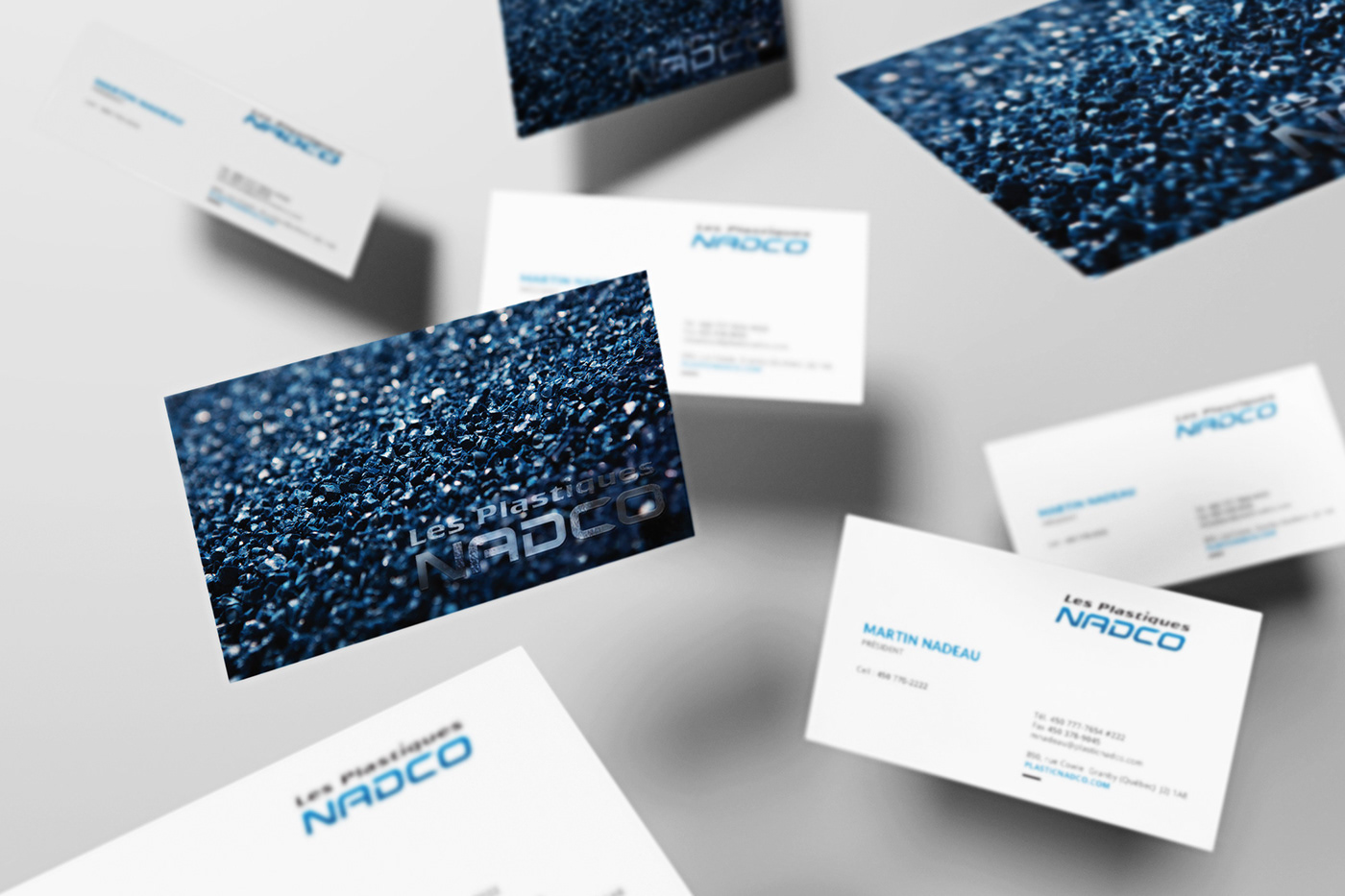 business card Website 3D design