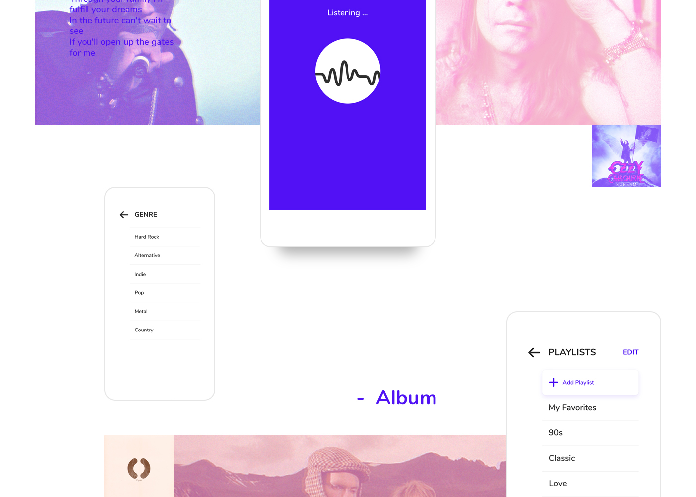 ux Iran app design product music Interaction design  brand ui design UX design