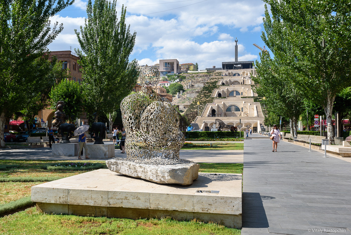Armenia Yerevan view capital ararat vitrastopchin sculpture architecture architecturephotographer archphoto